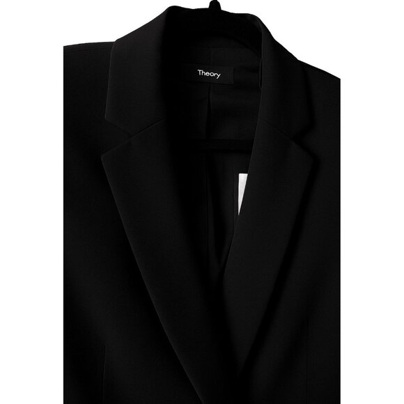 Theory Carissa Black Classic Suit – Tailored Slim Fit Size 2 New With Tags - Picture 8 of 12